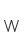 w