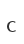 C