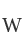 W