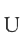 U