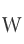 W