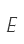 E