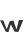 w