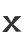 X