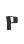 p