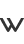 w