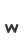 w