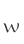 w