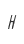 H