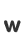 w