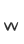 w