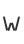 W