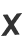 X