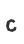 C