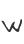 w