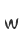 w