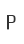 P