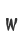 w