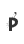 p