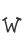 w