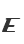 E