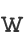 W