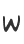 w