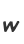 w