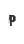 p