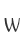 W