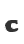 c