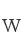 W