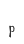 p