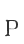 P