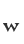 w