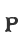 P