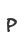 P