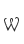 W