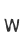 w