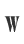 w