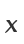 X