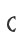 C