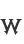 W