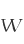 W