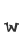 w