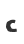 c