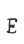 E