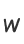 w