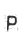 P