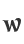 w